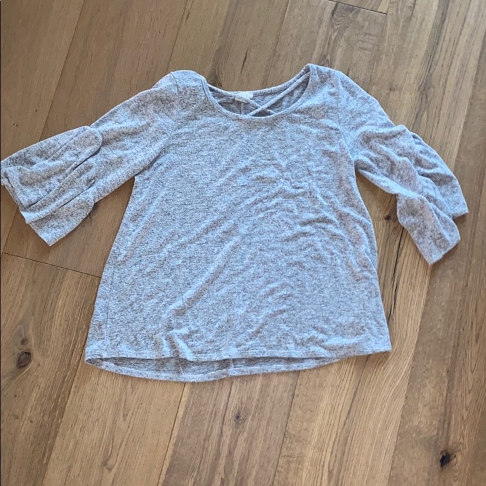 half sleeve sweater